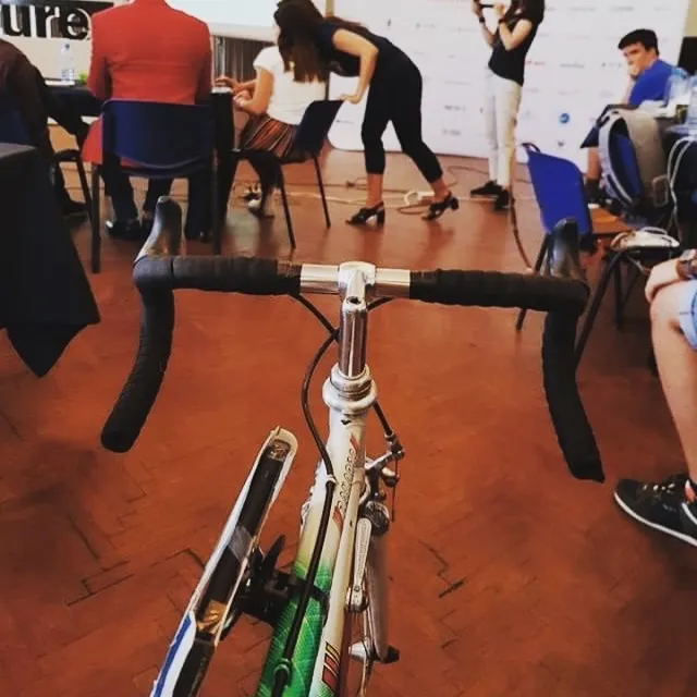 The bike at the hackathon